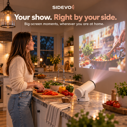 Sidekick – Mini Smart Projector.